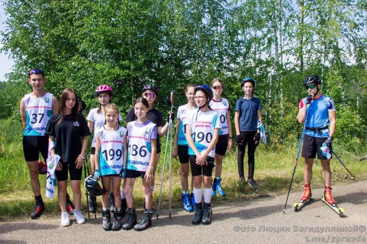 СК «Маяк». Открытый чемпионат Зеленодольска по лыжероллерам