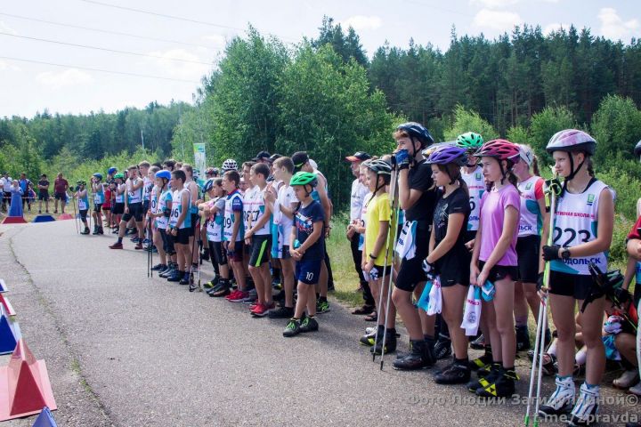 СК «Маяк». Открытый чемпионат Зеленодольска по лыжероллерам