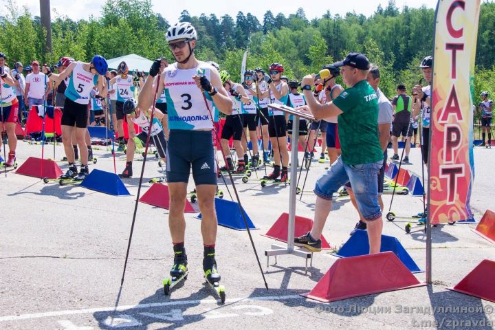 СК «Маяк». Открытый чемпионат Зеленодольска по лыжероллерам