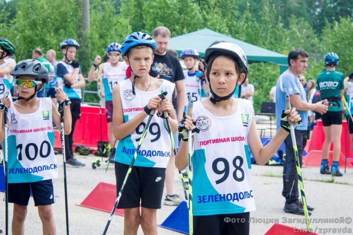 СК «Маяк». Открытый чемпионат Зеленодольска по лыжероллерам