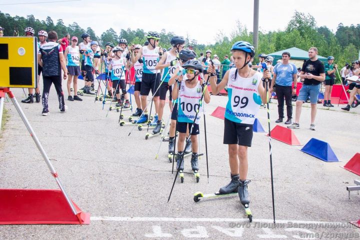 СК «Маяк». Открытый чемпионат Зеленодольска по лыжероллерам