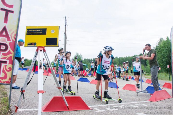 СК «Маяк». Открытый чемпионат Зеленодольска по лыжероллерам