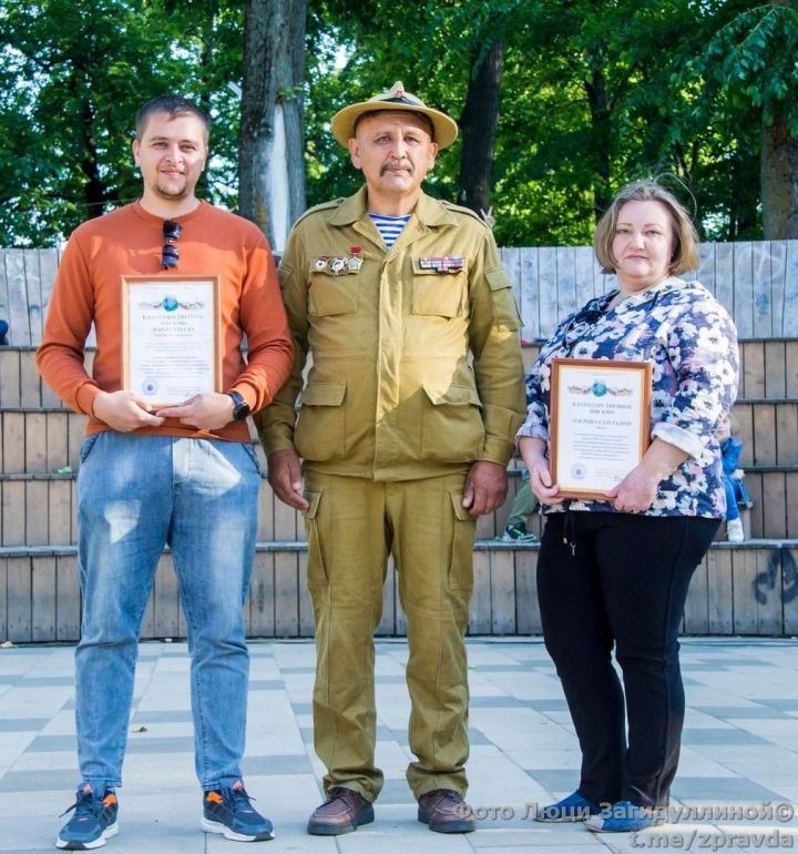 В Зеленодольске прошел традиционный автопробег, посвященный Дню ветеранов боевых действий России