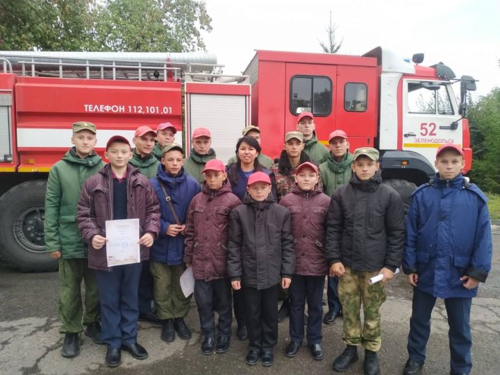 Воспитанники Раифского спецучилища провели конкурс стихов в Музее пожарной охраны Зеленодольска