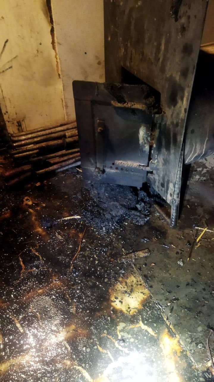 В Зеленодольске на пожаре пострадал 38-летний мужчина