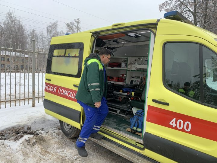 С 31 декабря по 3 января бригады скорой помощи Зеленодольской ЦРБ выезжали на вызовы 702 раза