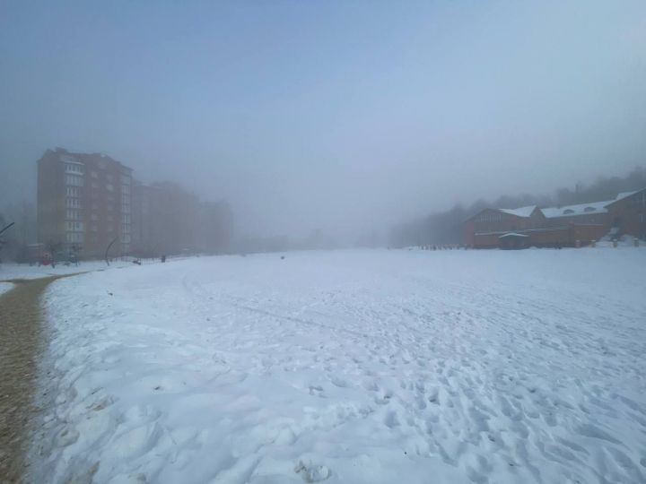 В Татарстане ожидаются туман и мороз до −27 градусов