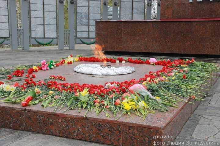 Опубликован порядок построения и прохождения колонн на 9 мая 2023 года для возложения венков к Вечному огню в Зеленодольске