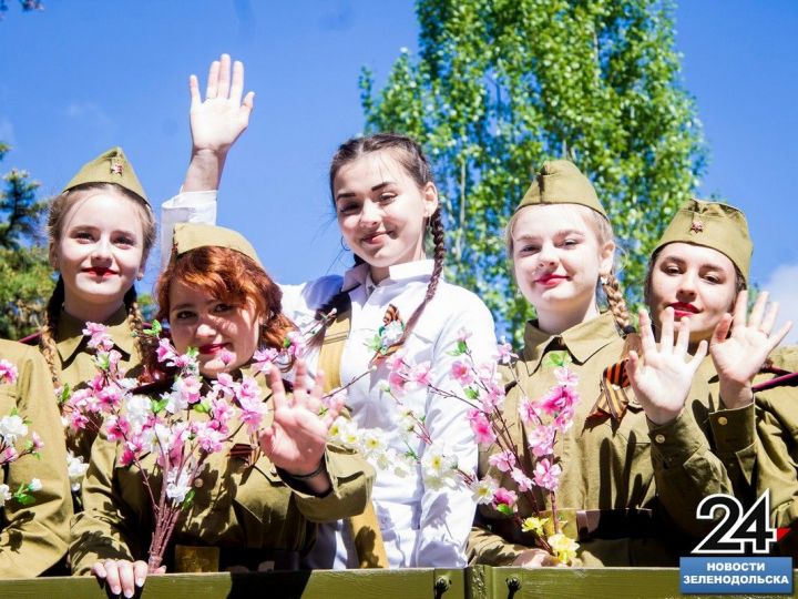 Фоторепортаж со Дня Победы-2023 в Зеленодольске