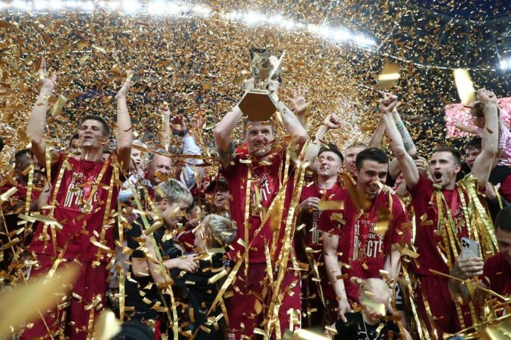 «Рубин» выиграл золотые медали Первой лиги, обыграв «Динамо» из Махачкалы