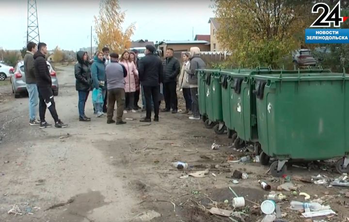 В борьбе со свалкой жители Зеленодольска сами стали убирать мусор вместо подрядчиков