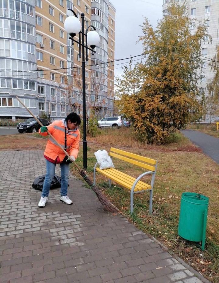 В Зеленодольске ежедневно ведутся работы по очистке города