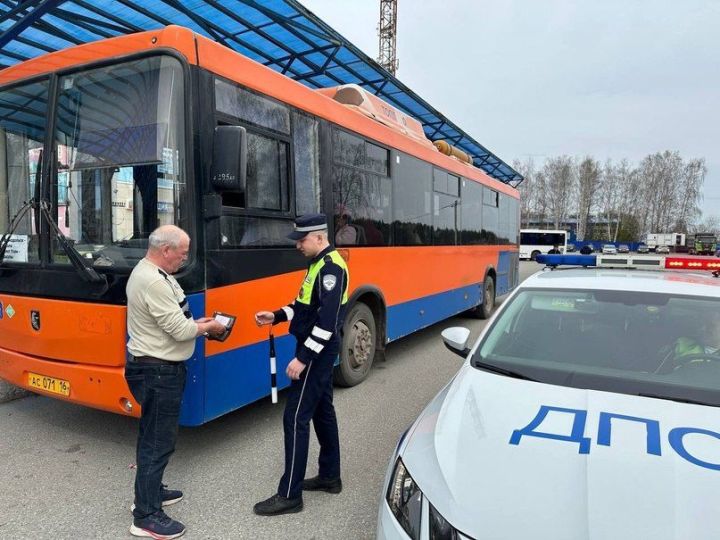 В Зеленодольске проходит профилактическая операция «Автобус»