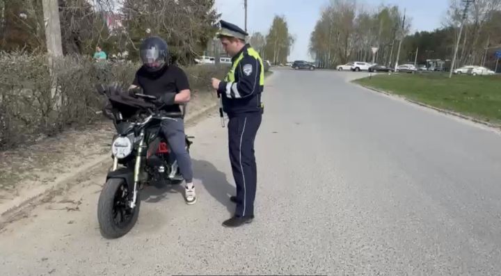 Госавтоинспекция Зеленодольска проводит оперативно-профилактическое мероприятие «Мотоцикл»