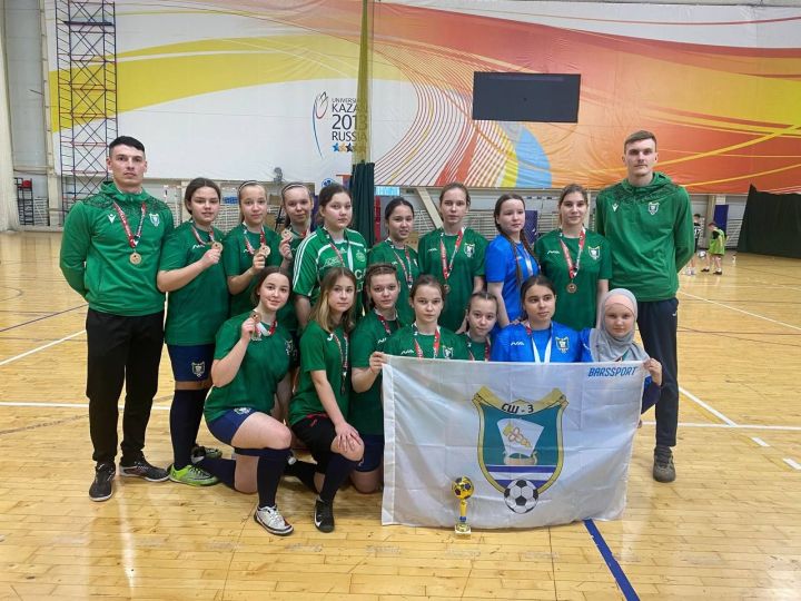 Зеленодольские спортсменки завоевали бронзу на первенстве Республики