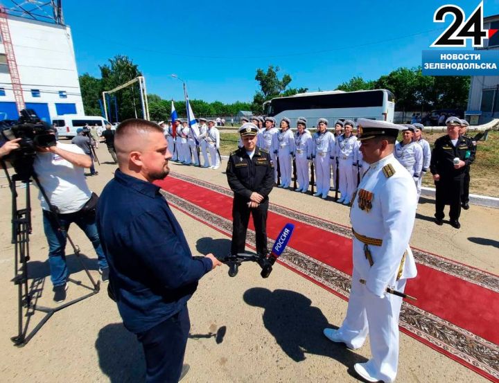 В День России в Зеленодольске спустили на воду ракетный корабль