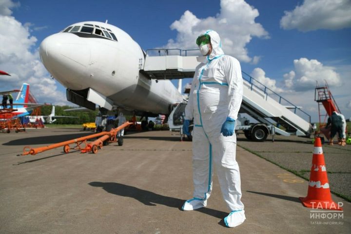 Казань готовится к Играм БРИКС: проведены масштабные учения по ЧС с инфицированным Эболой пассажиром самолета