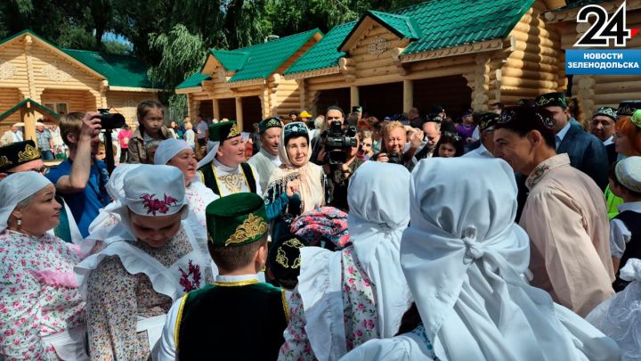 Большекульбашское ДК совместно с «Ак Калфак» поучаствовали в Иртышском Сабантуе