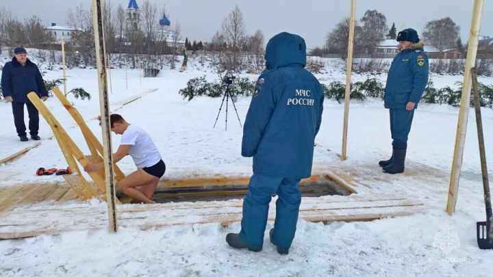 Ожидается, что в Зеленодольском районе в крещенские купели окунутся 10 тысяч человек