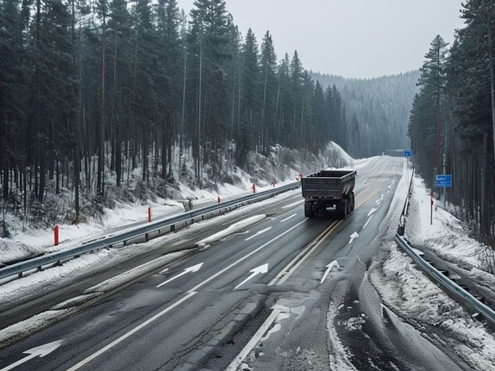 Вечером 28 января дорогу «Зеленодольск — Йошкар-Ола» закроют