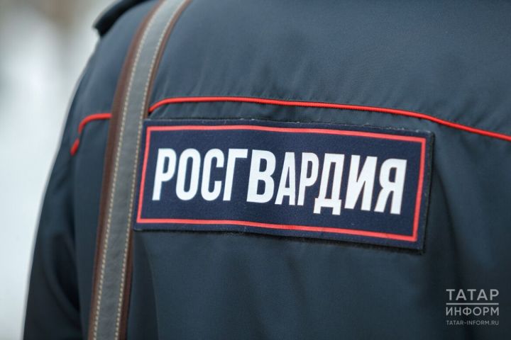 В Зеленодольске Росгвардейцы провели задержание мужчины, избивавшего свою возлюбленную