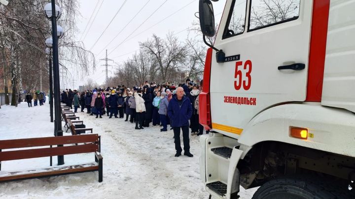 В гимназии № 5 провели учебно-тренировочную эвакуацию