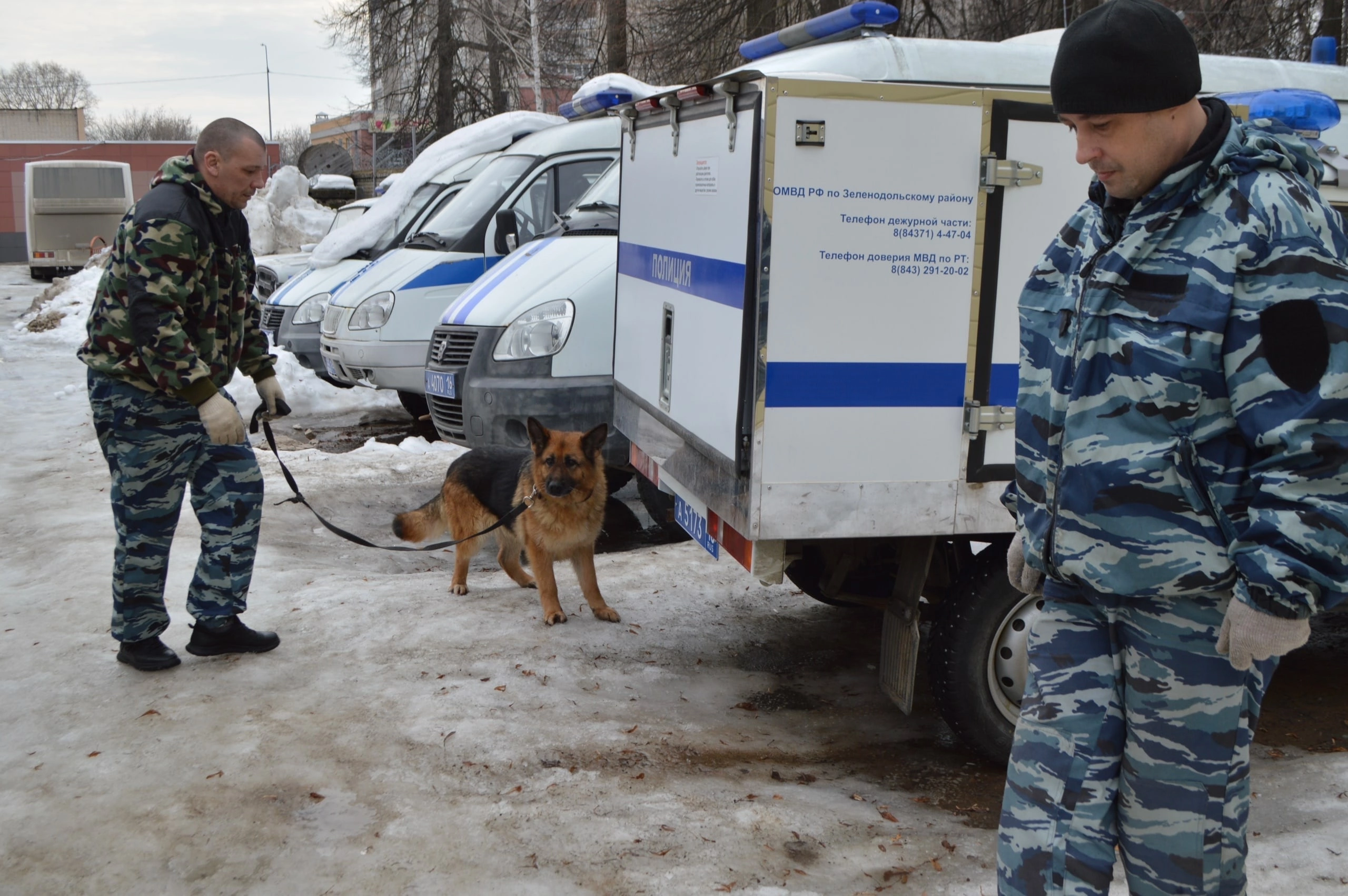 Зеленодольские юнармейцы встретились с полицейскими