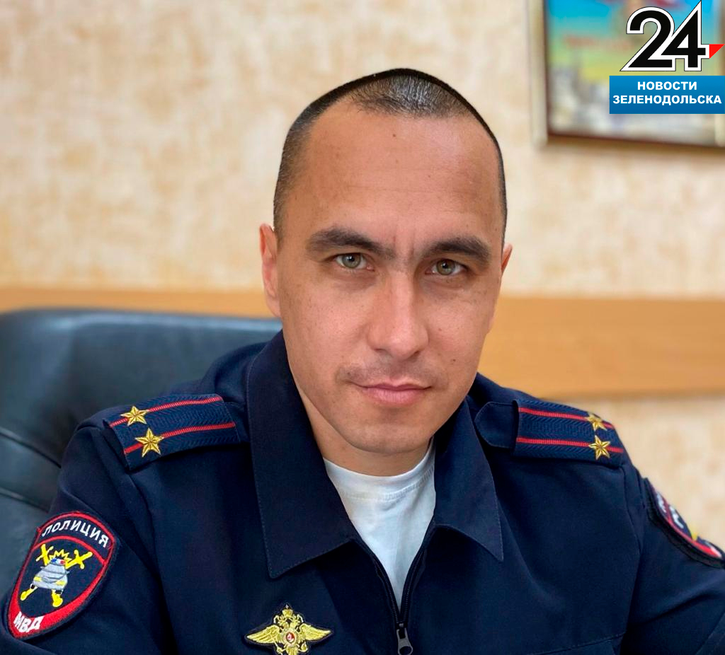 Начальник Зеленодольской Госавтоинспекции Рамиль Идиятуллин