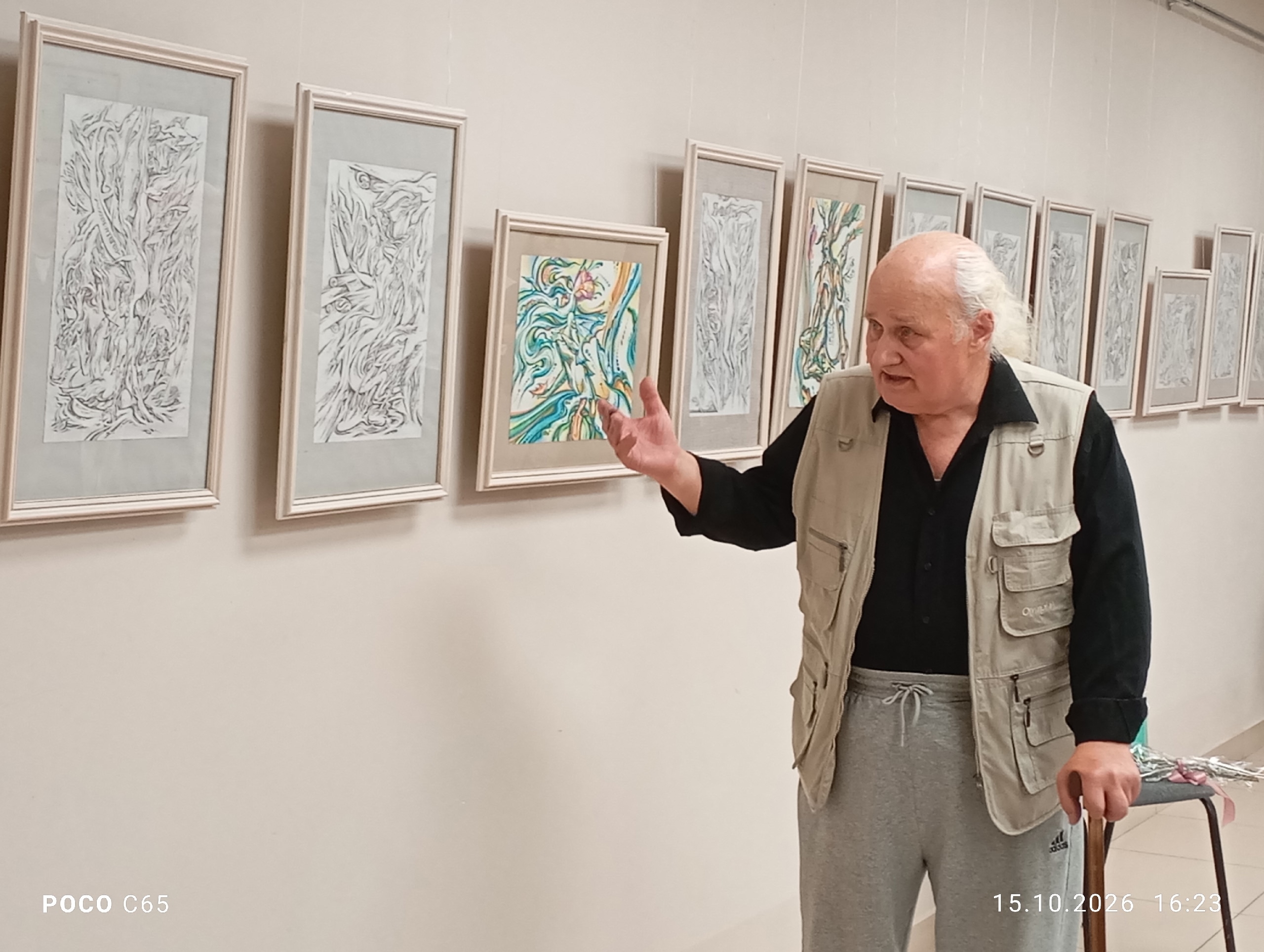 Валентин Леонидович в своих картинах показал, как Шурале из злого духа  может превратиться в хранителя леса