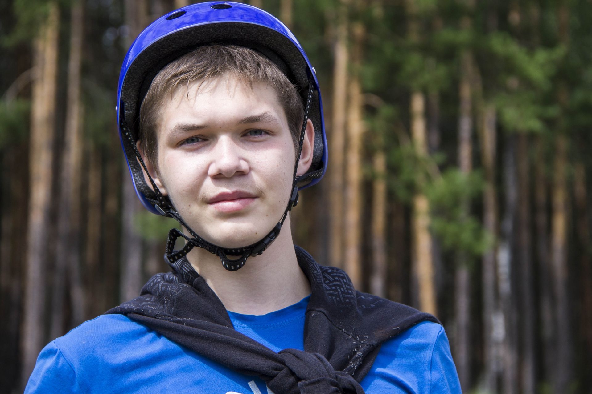 Олимпийский призер Андрей Ларьков принял участие в Чемпионате по гонкам на лыжероллерах на "Маяке"