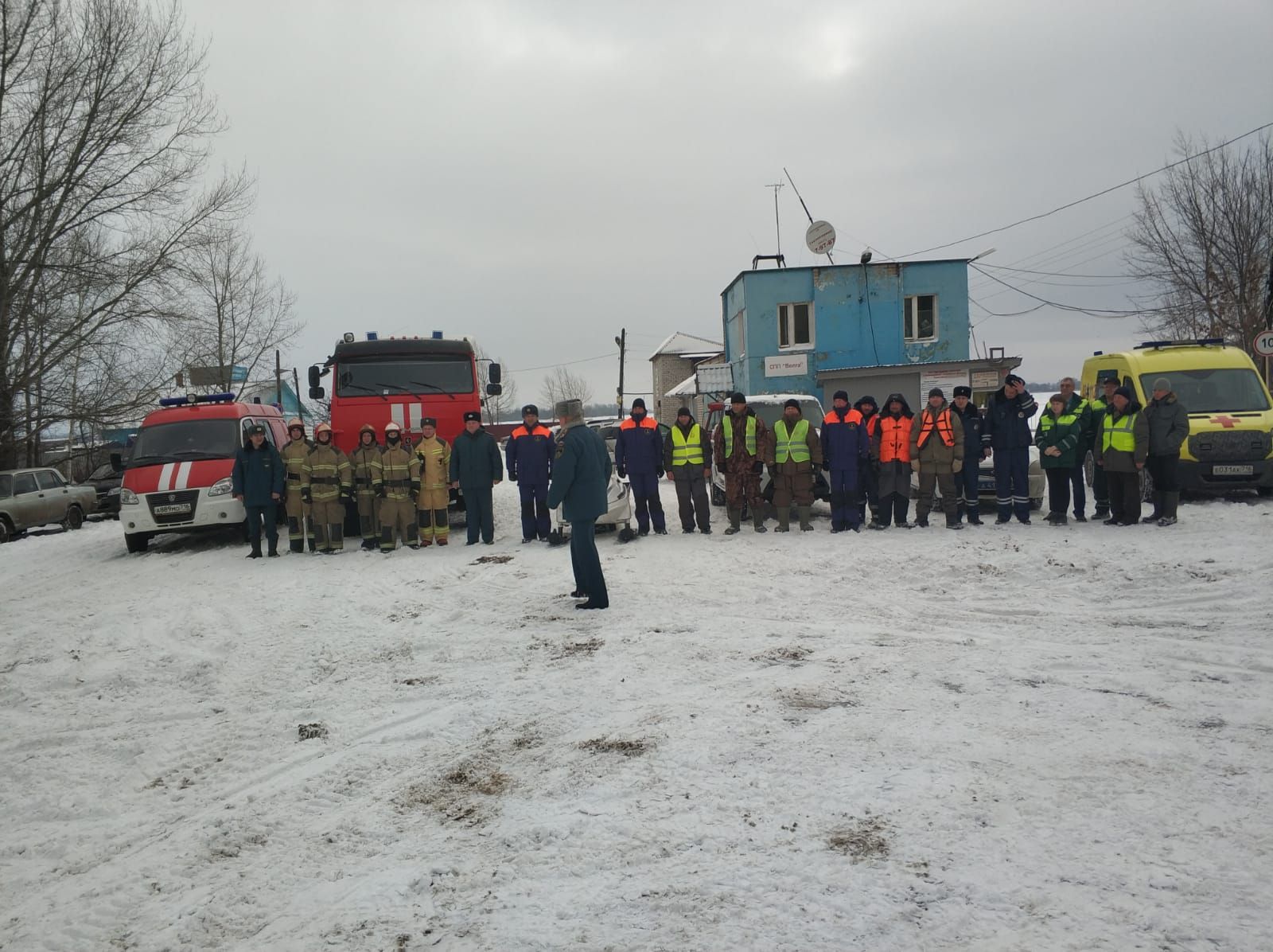 Стало известно, когда откроется ледовая переправа Зеленодольск-Нижние Вязовые