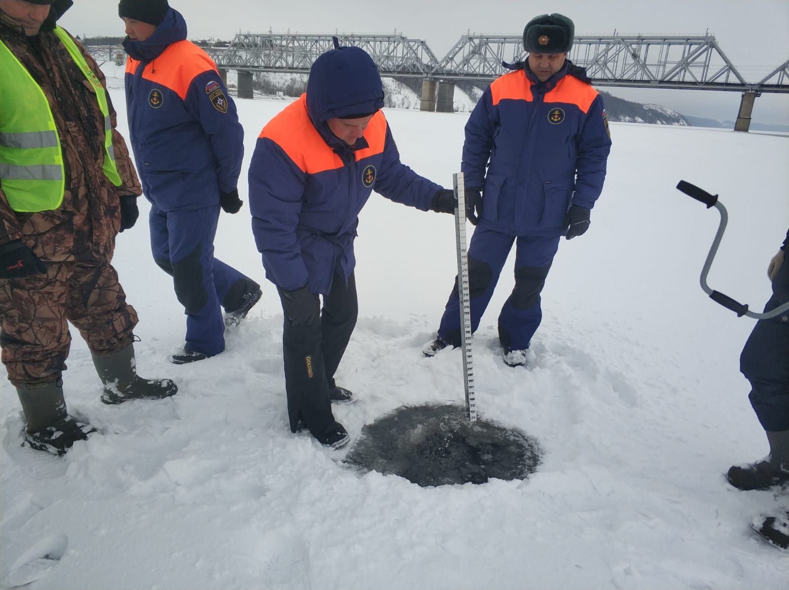 Стало известно, когда откроется ледовая переправа Зеленодольск-Нижние Вязовые