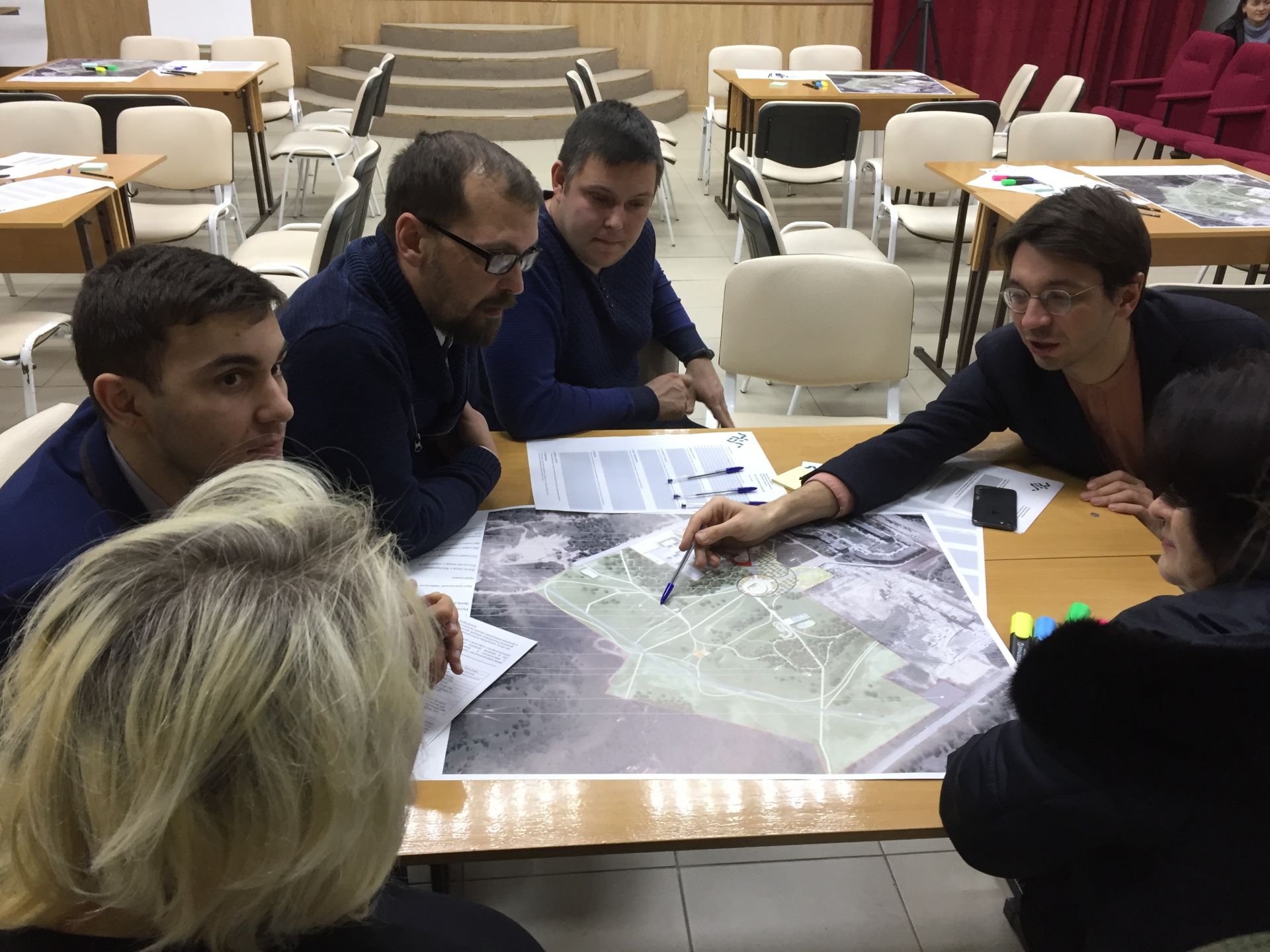 В Зеленодольске прошло заключительное обсуждение проекта городского парка «Березовая роща»