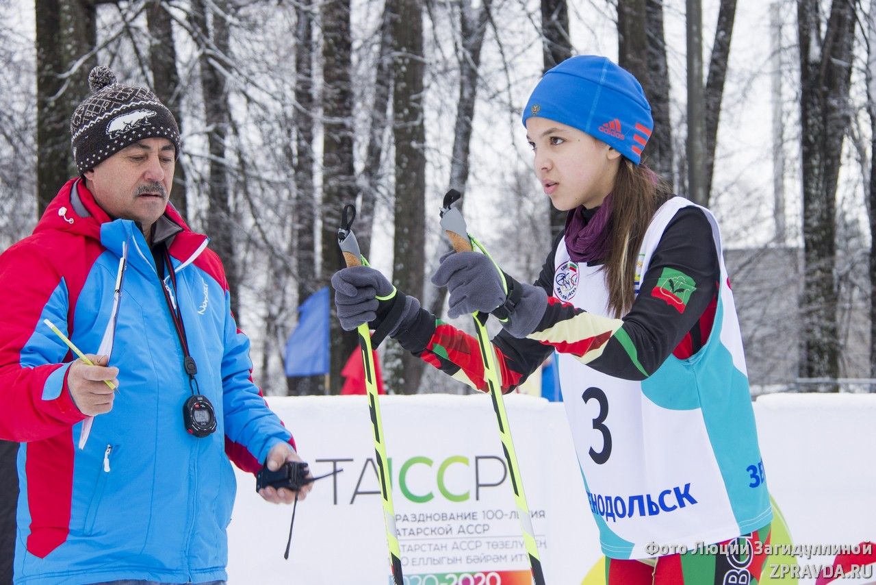 Первенство РТ среди юношей и девушек "Надежды Татарстана" по лыжным гонкам