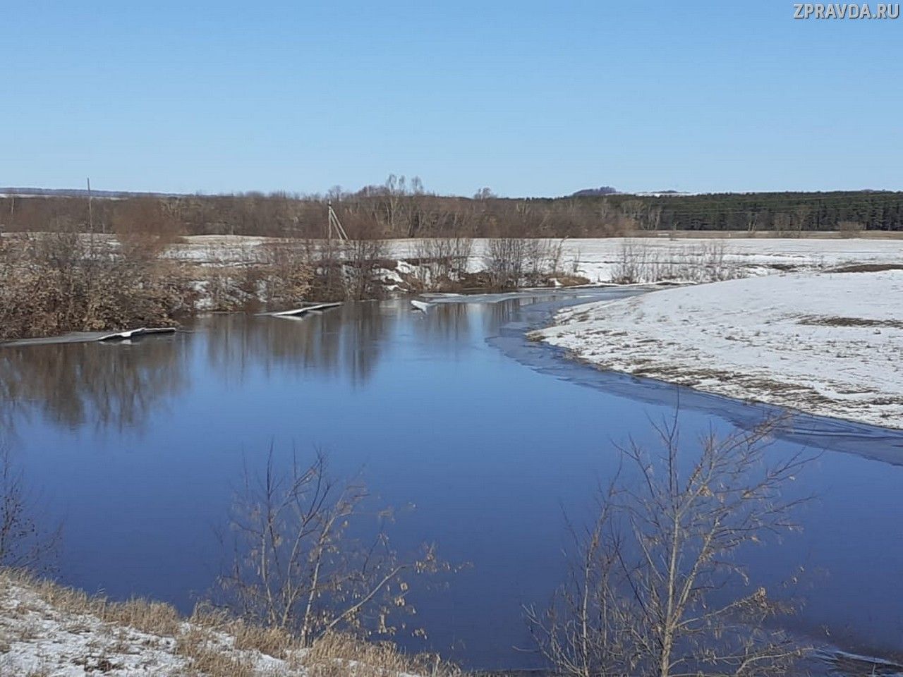 Весна вступает в свои права: Река Кубня вскрылась ото льда