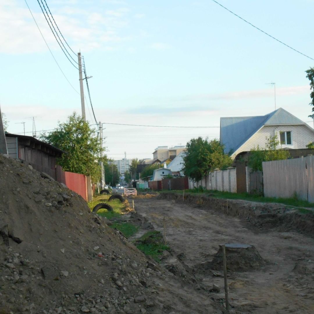 На улице Заикина в Зеленодольске проложат новый асфальт