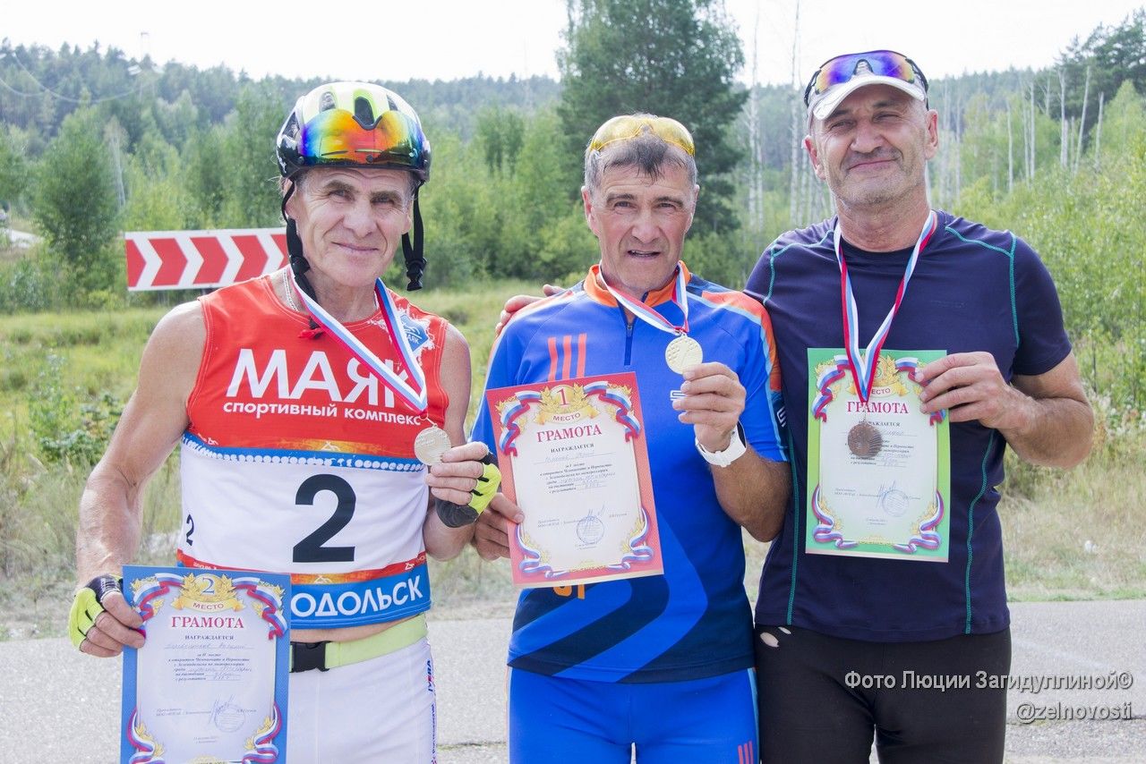 На территории СК"Маяк" прошел открытый чемпионат-первенство Зеленодольска по гонкам на лыжероллерах