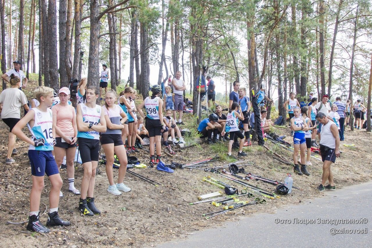 На территории СК"Маяк" прошел открытый чемпионат-первенство Зеленодольска по гонкам на лыжероллерах