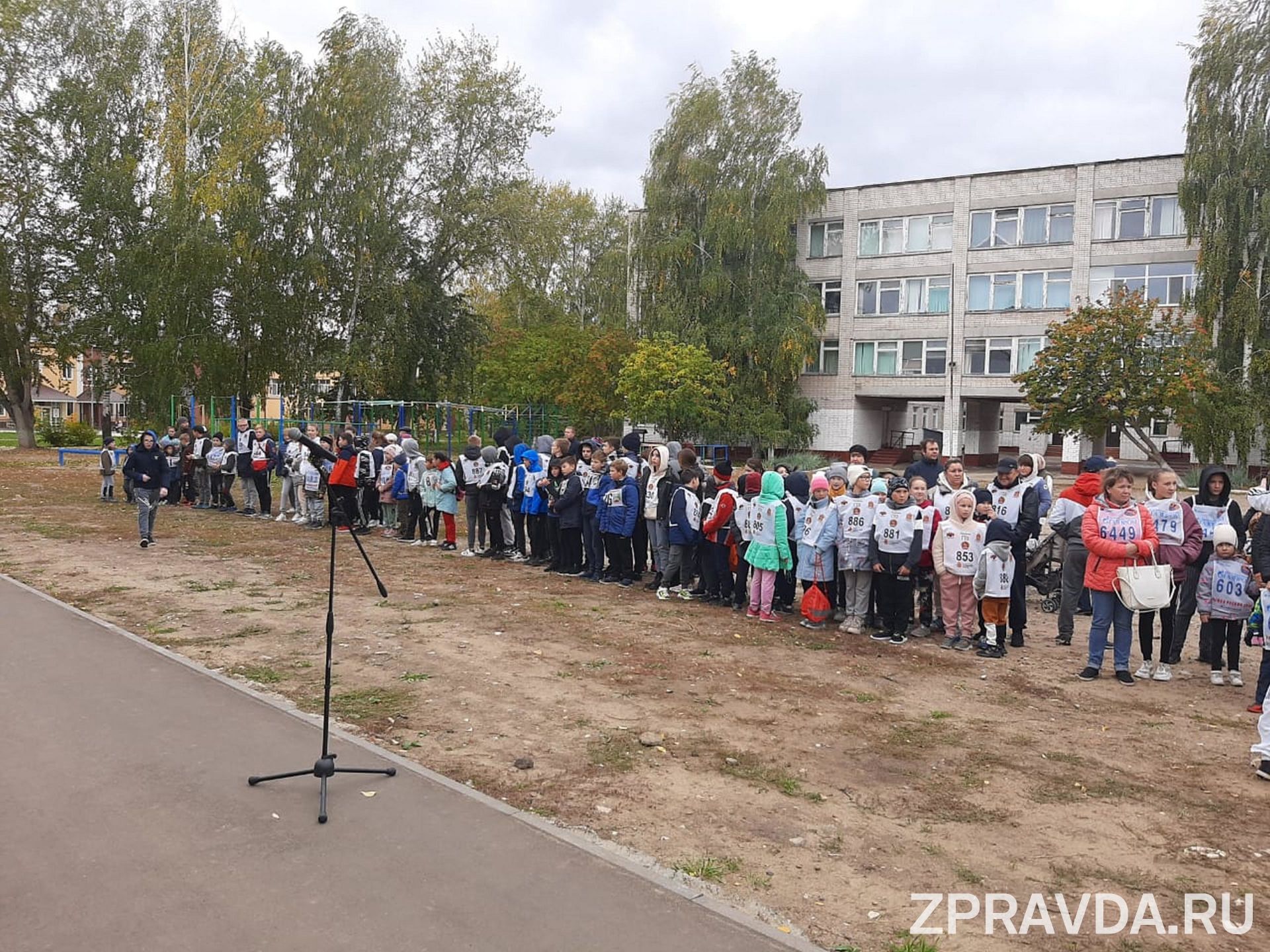 В посёлке городского типа Васильево сегодня проходит «Кросс наций»