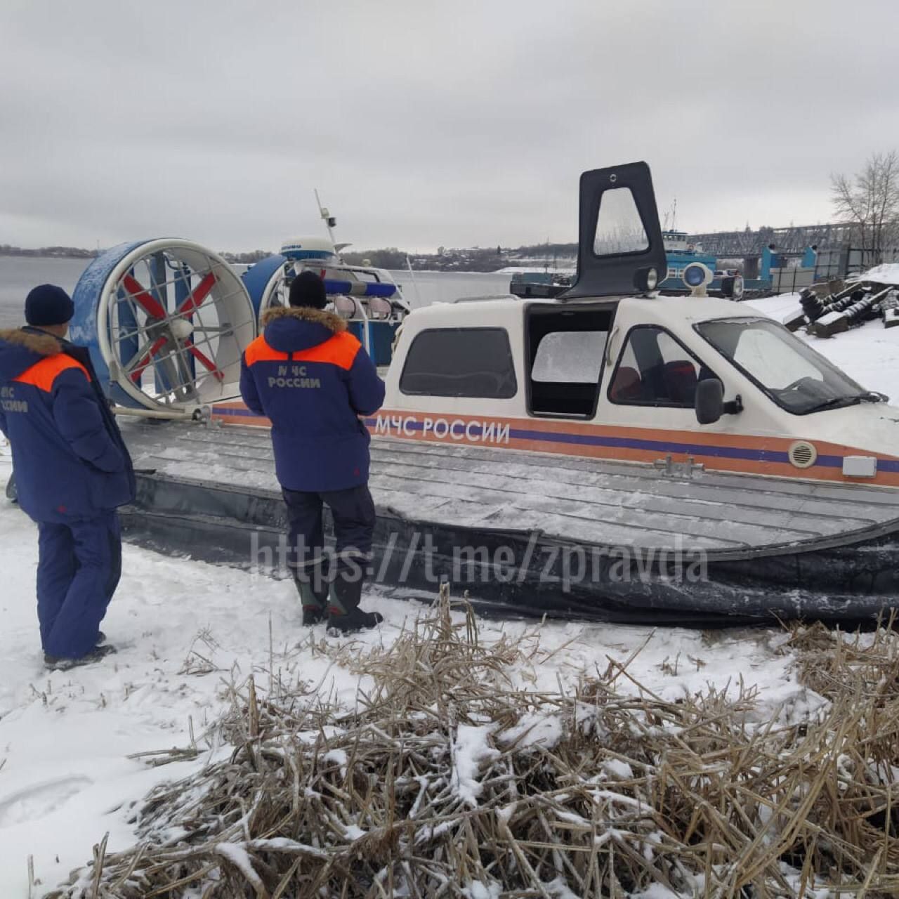 В Зеленодольском районе на дежурство встало судно на воздушной подушке