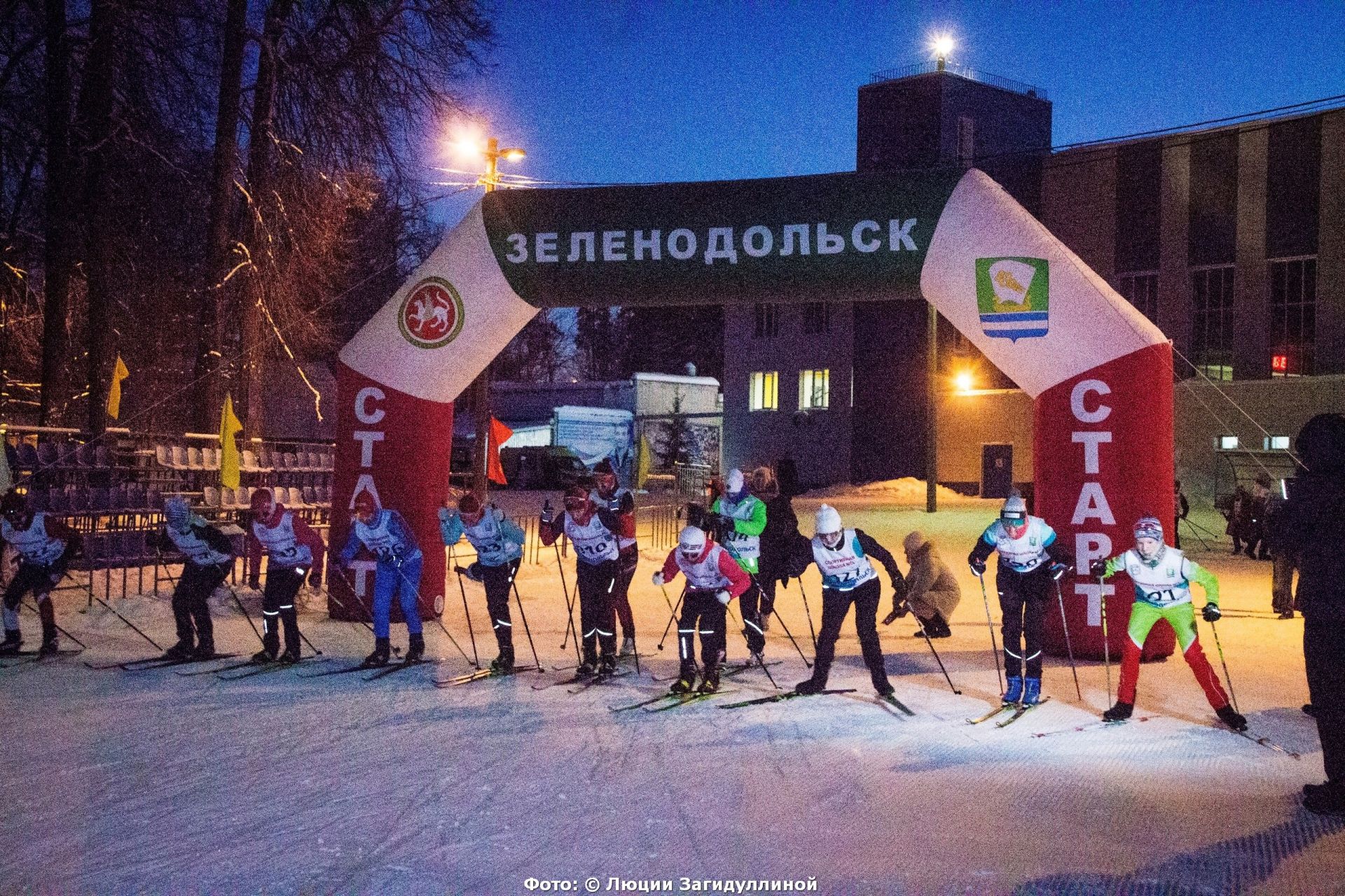 «Гонка друзей» прошла на лыжной трассе спорткомплекса «Маяк»