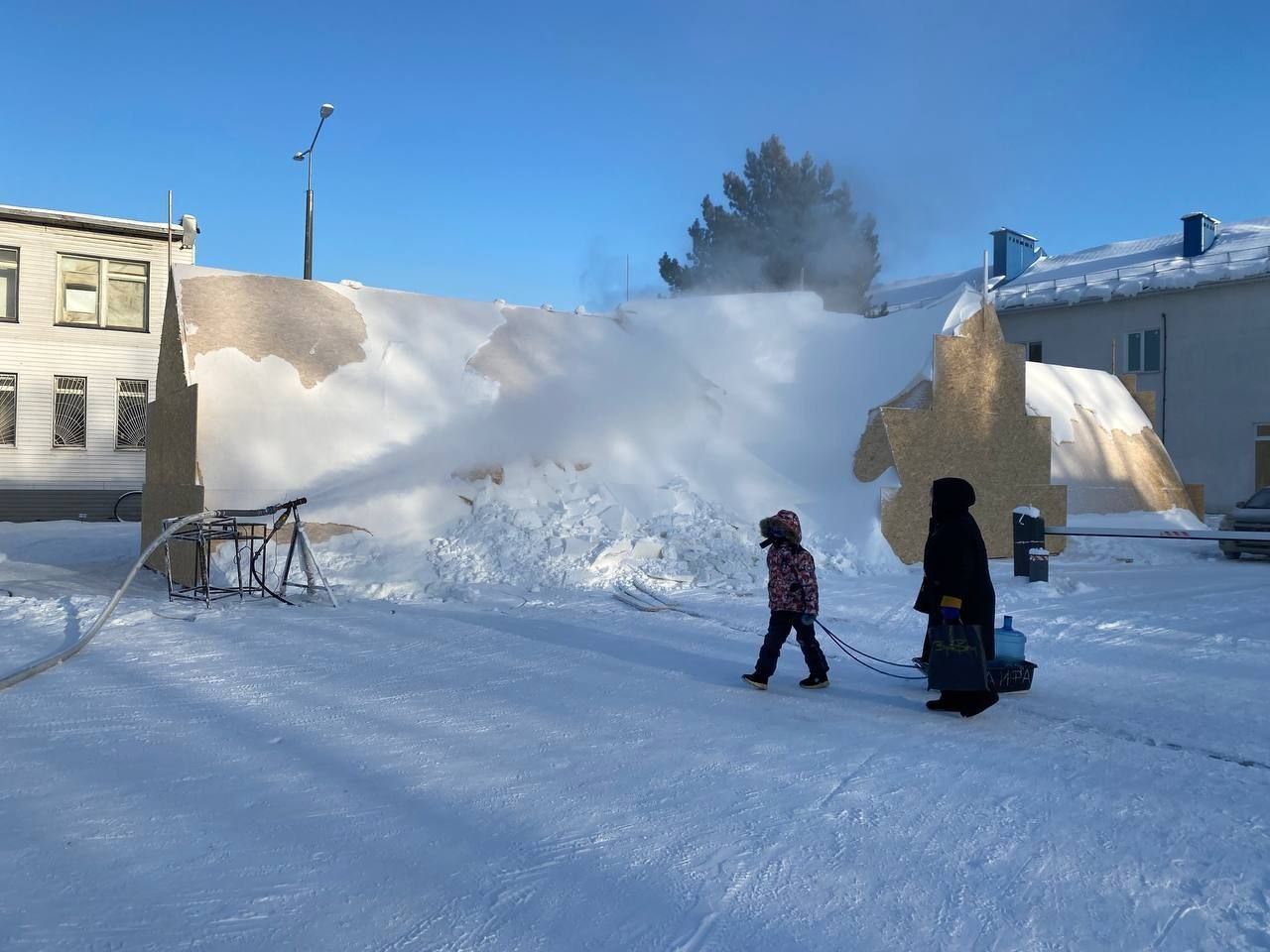 В Раифском монастыре начинается подготовка к рождественским праздникам и фестивалю «Лёд и свет»