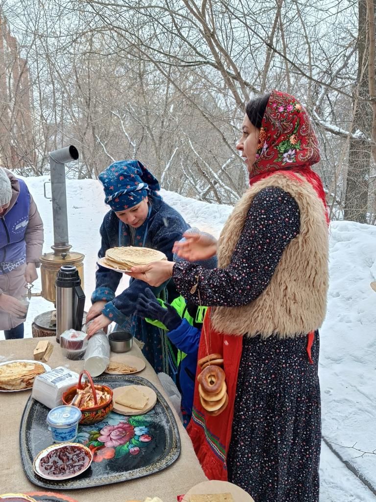 Зеленодольские подростковые клубы провели мероприятие «Масленица хороша, пой моя душа».