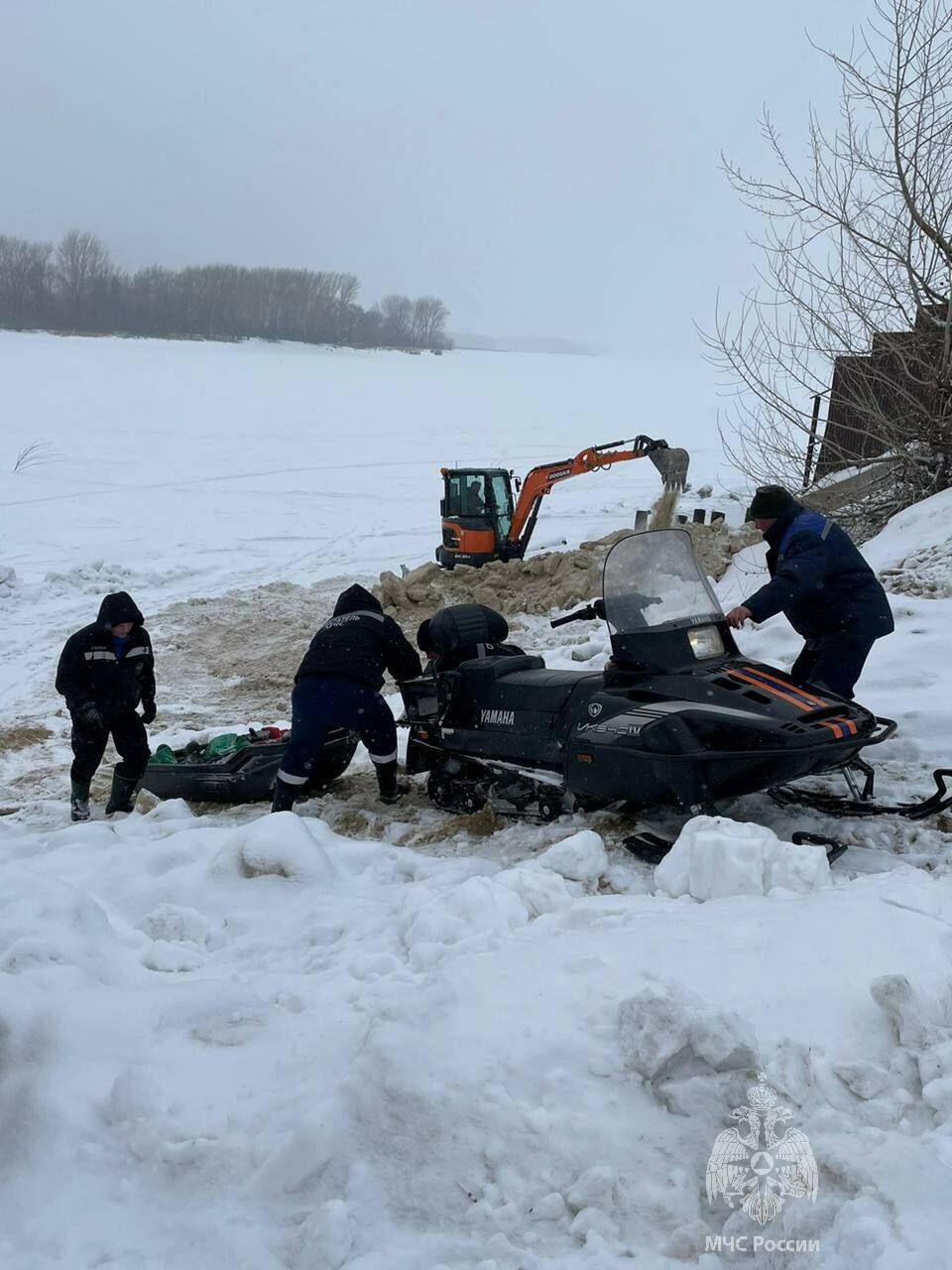 С острова в Зеленодольском районе спасли пожилого мужчину, у которого случился инсульт