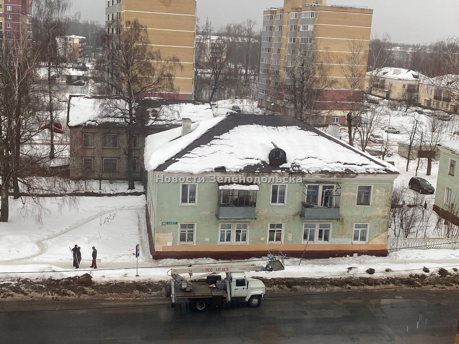 Мобильный репортер: Демонтаж балкона