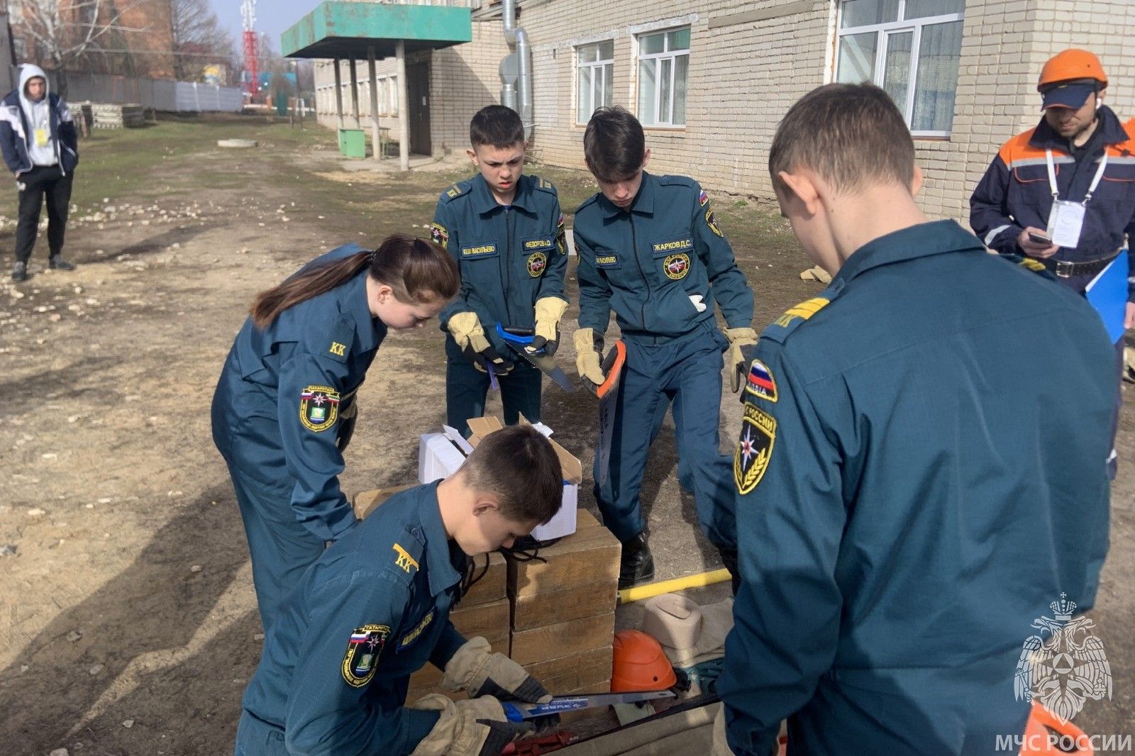 Команда Васильевской кадетской школы-интерната завоевала первое место на Чемпионате по профессиональному мастерству