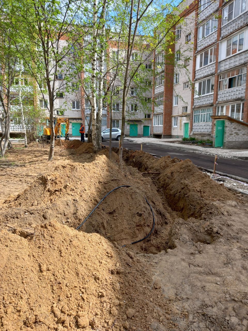 В Зеленодольском районе стартовали работы в рамках республиканской программы «Наш двор»