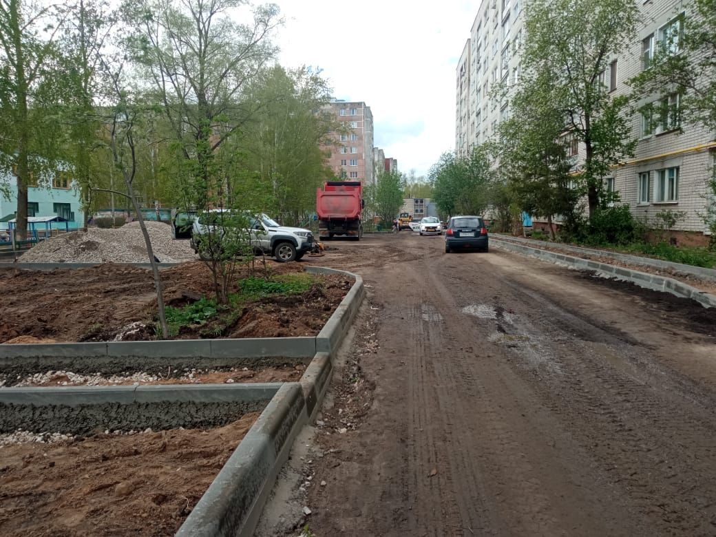 В Зеленодольском районе стартовали работы в рамках республиканской программы «Наш двор»