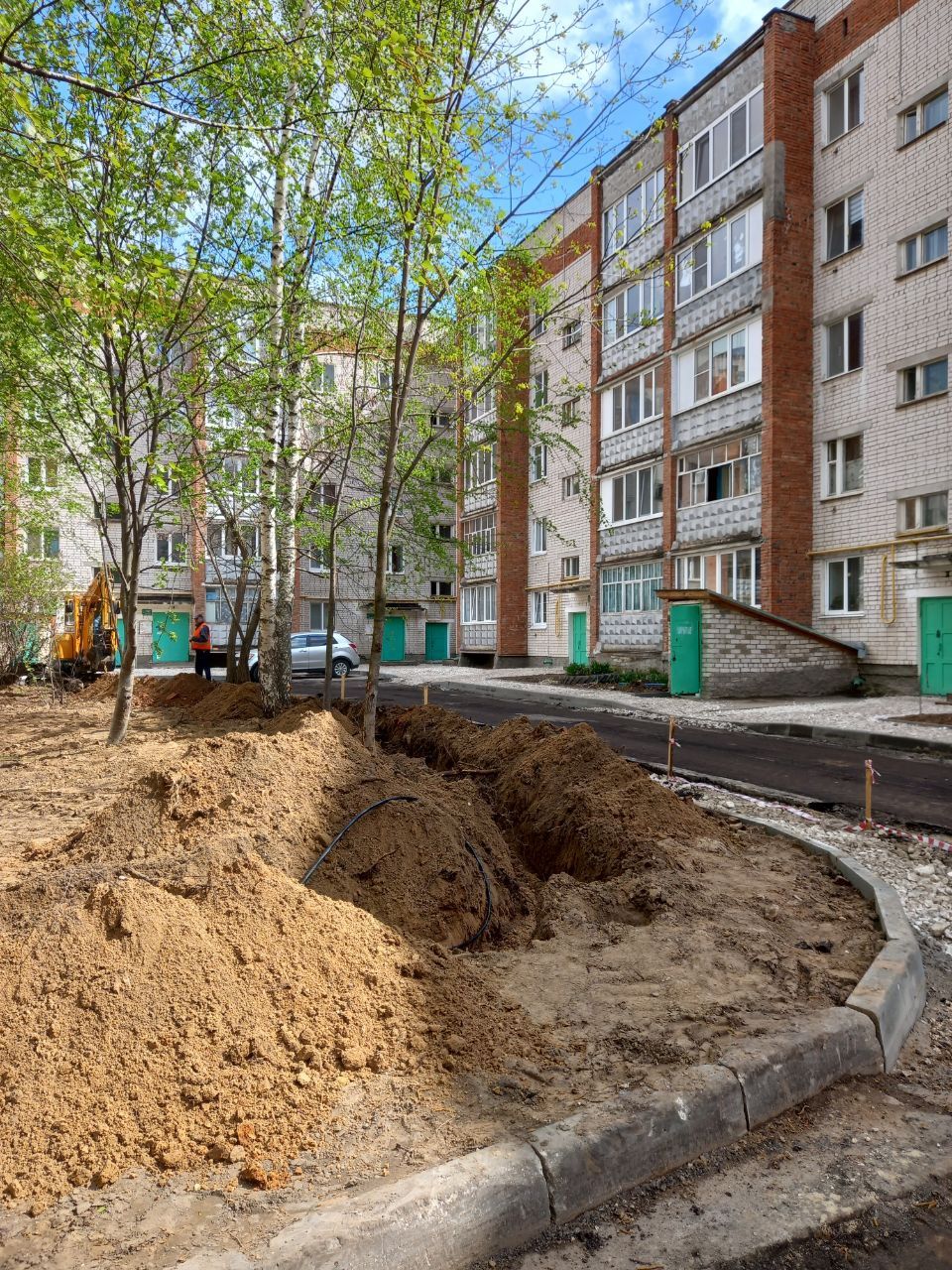 В Зеленодольском районе стартовали работы в рамках республиканской программы «Наш двор»