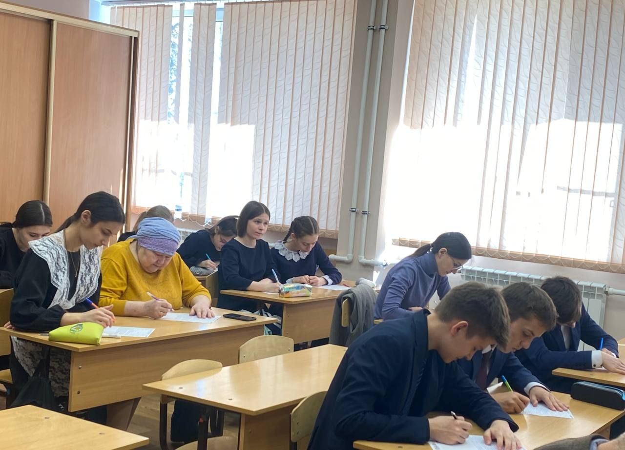 В Зеленодольске прошла международная акция «Тотальный диктант»